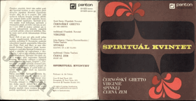 SP -  Spirituál Kvintet ‎– Černošský ghetto, Virginie, Spinkej, Černá zem
