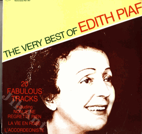 LP - The Very Best Of Edith Piaf