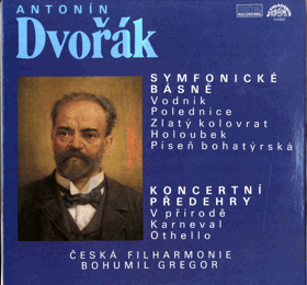 3LP - Antonín Dvořák - Česká Filharmonie, Bohumil Gregor – Symfonické Básně A Koncertní ...