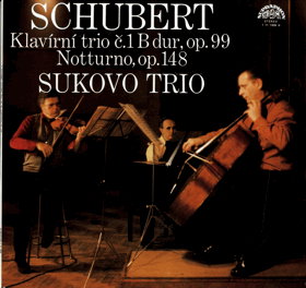 LP - Schubert - Sukovo trio – Klavírní trio C.1 B-Dur, Op.99