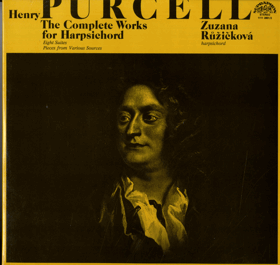 2LP - Zuzana Růžičková, Henry Purcell – The Complete Works For Harpsichord