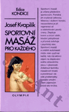 Sportovní masáž pro každého