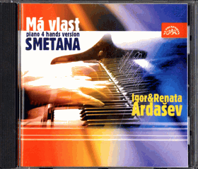 CD - Bedřich Smetana - Má Vlast Igor a Renata Ardašev - piano 4 hads