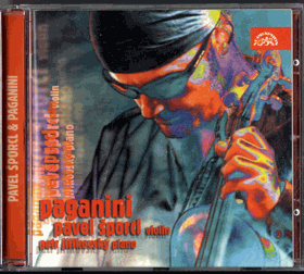 CD - Pavel Šporcl housle - Paganini