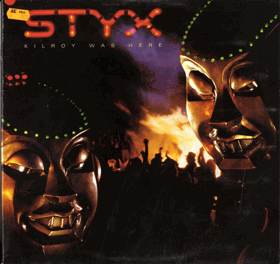 LP - Styx ‎– Kilroy Was Here