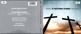 2CD -  Bach - McCreesh ‎– St Matthew Passion