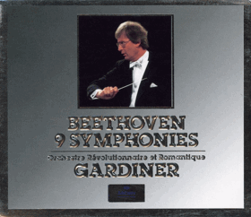 5CD -  Beethoven - Orchestre Révolutionnaire Et Romantique, Gardiner ‎– 9 Symphonies