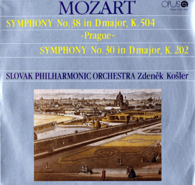 LP - Slovak Philharmonic Orchestra – Mozart, Slovak Philharmonic Orchestra, Zdeněk Košler ...