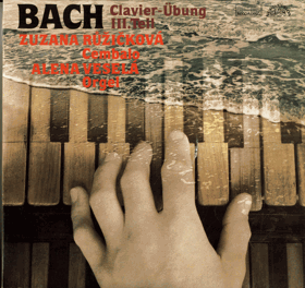 2LP - Bach Cembalo Zuzana Růžičková Orgel Alena Veselá – Clavier-Übung III. Teil