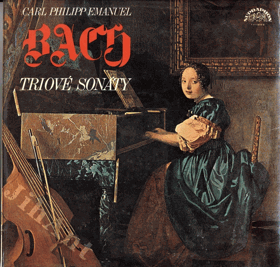 LP - Carl Philipp Emanuel Bach - Triové sonáty