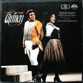 3LP - Bizet - Marilyn Horne, James McCracken, Metropolitní Opera, Leonard Bernstein – Carmen