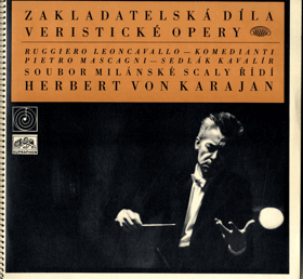 3LP - Zakladatelské díla Veristické opery