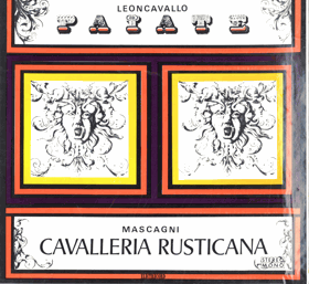3LP - Cavaleria Rusticana I Pagliacci