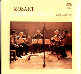 3LP - Mozart String Quintets K. 174, 515, 516, 593