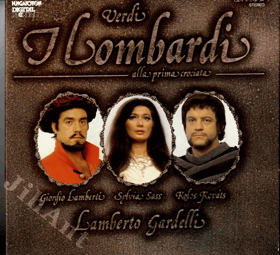 3LP - Verdi, Giorgio Lamberti, Sylvia Sass, Kolos Kováts, Lamberto Gardelli – I Lombardi