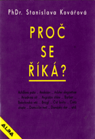 Proč se říká?
