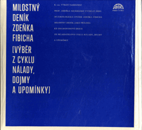 LP - Milostný deník Zdeňka Fibicha
