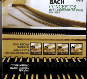 2LP - Bach, Zuzana Růžičková, David Roblou, János Sebestyén, Giedré Lukšaité-Mrázková, ...