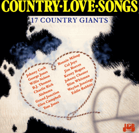 LP -  Various ‎– Country Love Songs - 17 Country Giants