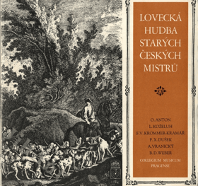 LP - Lovecká hudba starých českých mistrů