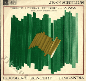 LP - Jean Sibelius - Houslový koncert - Finlandia