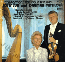 LP - Josef Suk a Dagmar Platilová (harfa)