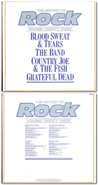 2LP - Blood Sweat & Tears - The Band - Country Joe & The Fish - Grateful Dead – The History Of ...