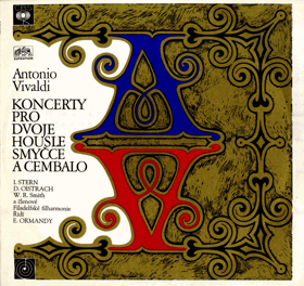 LP - I. Stern - D. Oistrach - Členové filadelfské filharmonie, řídí E. Ormandy, Antonio ...