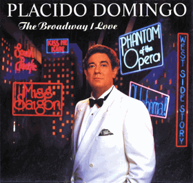 LP - Placido Domingo – The Broadway I Love