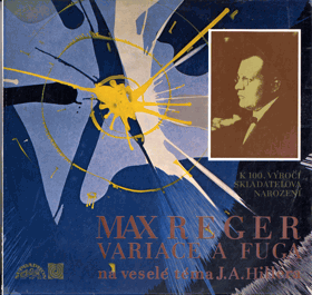 LP - Max Reger - Variace a fuga na veselé téma J. A. Hillera