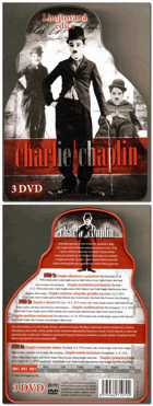 3 DVD - Charlie Chaplin - Limitovaná edice