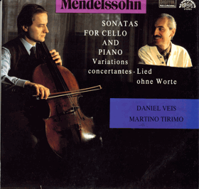 LP - Mendelssohn - Sonatas For Cello And Piano