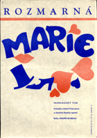 Filmový plakát - Rozmarná Marie