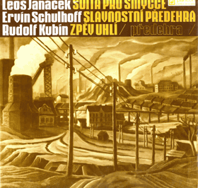 LP - Leoš Janáček - Ervín Schulhoff - Rudolf Kubín – Suita pro smyčce - Slavnostní ...