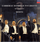 LP - Carreras Domingo Pavarotti in concert MEHTA