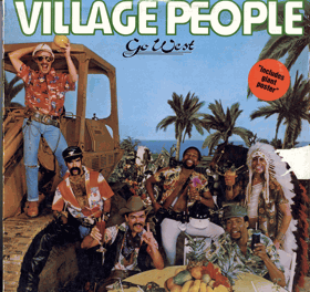 LP - Village People ‎– Go west