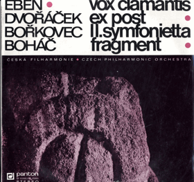 LP - Eben • Dvořáček • Bořkovec • Boháč • Czech Philharmonic Orchestra – Vox ...