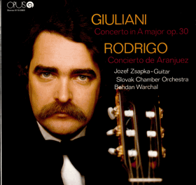 LP - Giuliani - Rodrigo – Jozef Zsapka, Slovak Chamber Orchestra, Bohdan Warchal – Concerto In ...