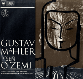 LP - Gustav Mahler - Mildred Millerová, Ernst Haefliger, Newyorská filharmonie , Řídí Bruno ...