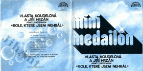 2SP - Mini medailon - Vlasta Koudelová a Jiří Herzán - Role, které jsem nehrál