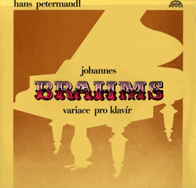 LP - Johannes Brahms, Hans Petermandl – Variace pro klavír