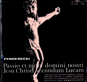 2LP - Penderecki – Passio Et Mors Domini Nostri Jesu Christi Secundum Lucam