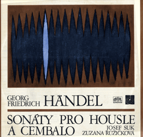 LP - George Friedrich Händel - Sonáty pro housle a cembalo