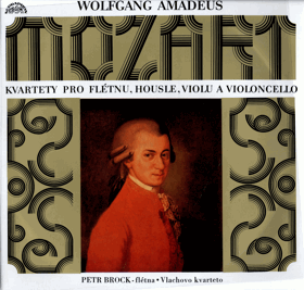 LP - Wolfgang Amadeus Mozert - Kvartety pro flétnu, housle, violu a violancello