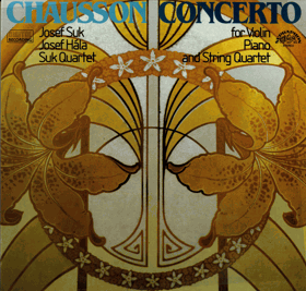 LP - Ernest Chausson - Koncert D Dur