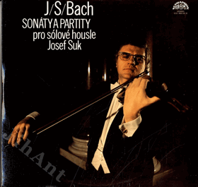 3LP - J. S. Bach - Sonáty a partity pro sólové housle