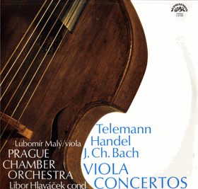 LP - Lubomír Malý, Prague Chamber Orchestra, Libor Hlaváček – Viola Concertos