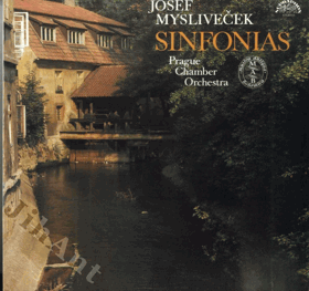 LP - Josef Mysliveček - Sinfonias - Prague Chamber Orchestra