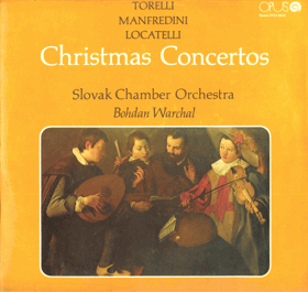 LP - Christmas Concertos - Slovak Chamber Orchestra Bohdan Warchal
