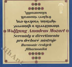 3LP - Wolfganf Amadeus Mozart - Serenády a divertimenta pro dechové nástroje